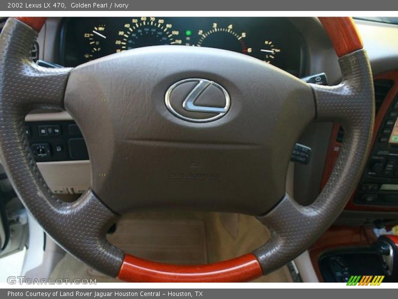Golden Pearl / Ivory 2002 Lexus LX 470
