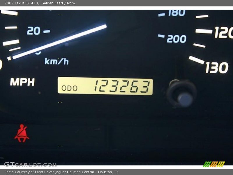 Golden Pearl / Ivory 2002 Lexus LX 470
