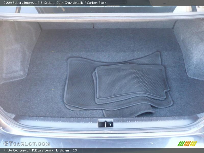 Dark Gray Metallic / Carbon Black 2009 Subaru Impreza 2.5i Sedan