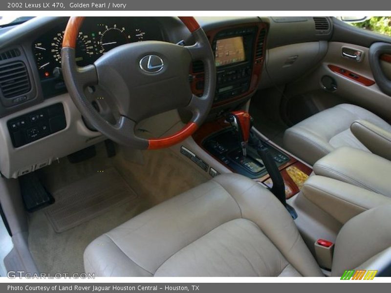 Golden Pearl / Ivory 2002 Lexus LX 470