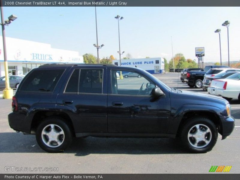 Imperial Blue Metallic / Light Gray 2008 Chevrolet TrailBlazer LT 4x4