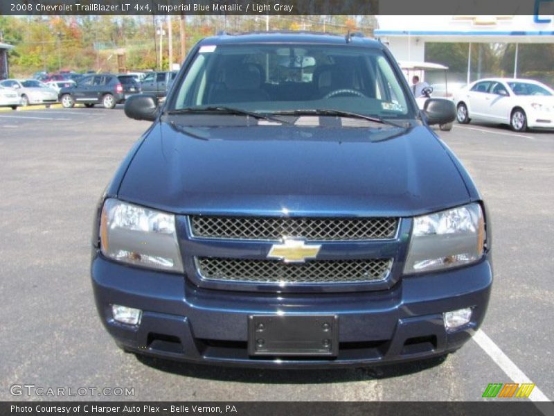Imperial Blue Metallic / Light Gray 2008 Chevrolet TrailBlazer LT 4x4