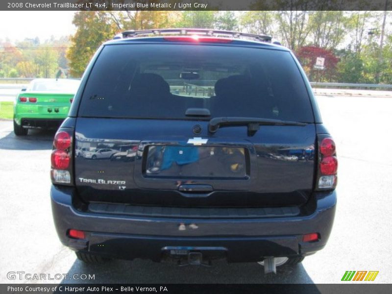 Imperial Blue Metallic / Light Gray 2008 Chevrolet TrailBlazer LT 4x4