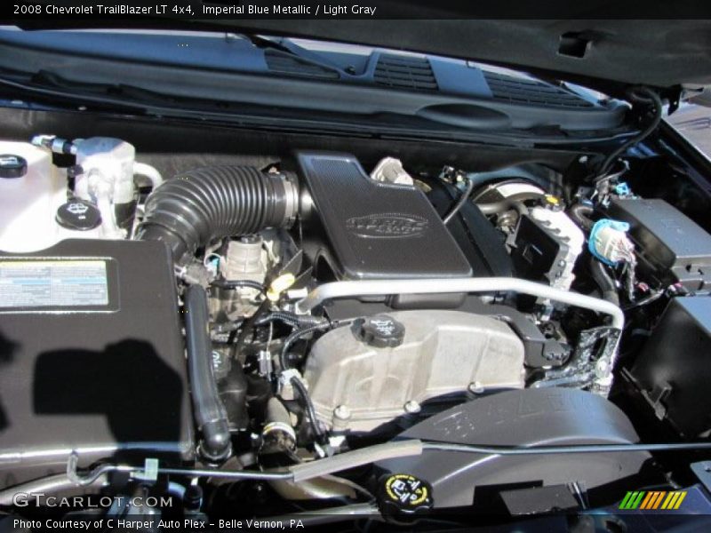 Imperial Blue Metallic / Light Gray 2008 Chevrolet TrailBlazer LT 4x4