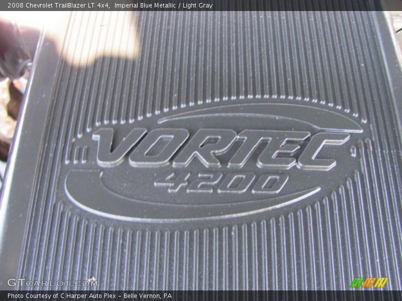 Imperial Blue Metallic / Light Gray 2008 Chevrolet TrailBlazer LT 4x4