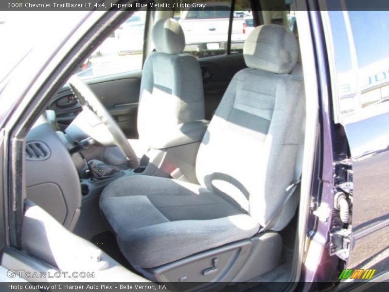 Imperial Blue Metallic / Light Gray 2008 Chevrolet TrailBlazer LT 4x4