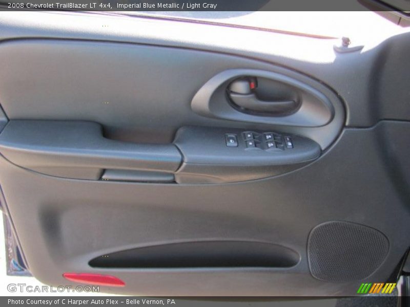 Imperial Blue Metallic / Light Gray 2008 Chevrolet TrailBlazer LT 4x4
