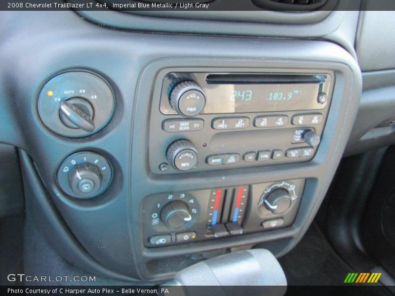 Imperial Blue Metallic / Light Gray 2008 Chevrolet TrailBlazer LT 4x4