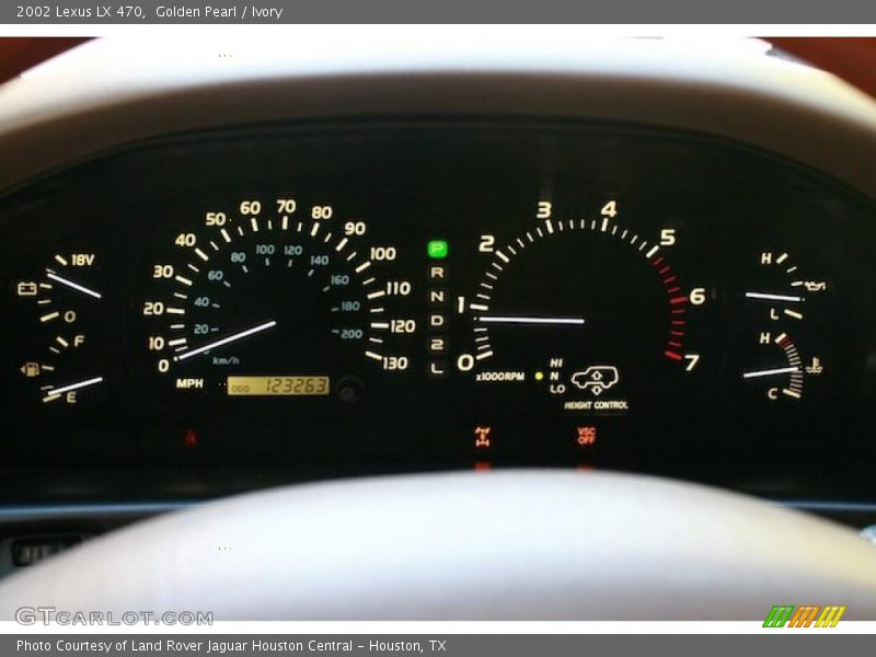 Golden Pearl / Ivory 2002 Lexus LX 470
