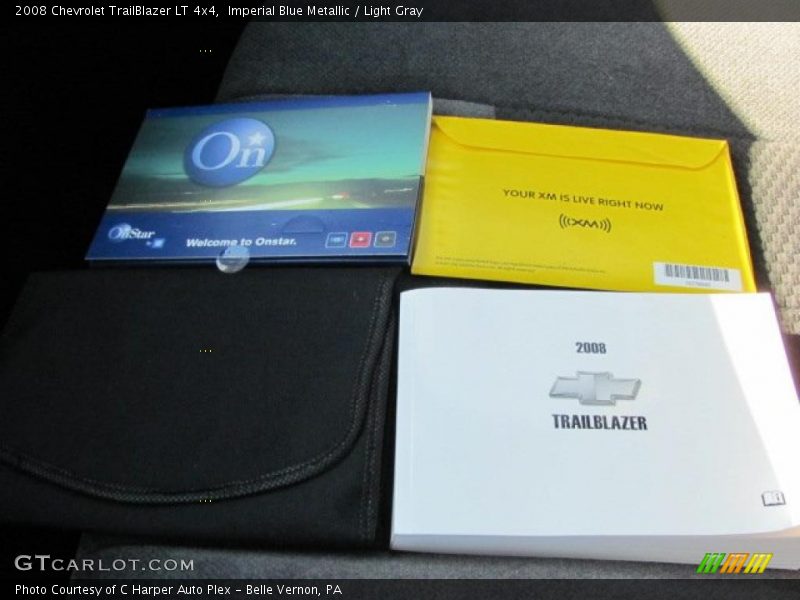 Imperial Blue Metallic / Light Gray 2008 Chevrolet TrailBlazer LT 4x4