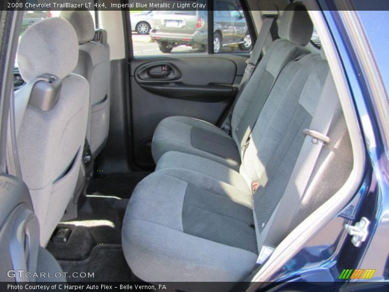 Imperial Blue Metallic / Light Gray 2008 Chevrolet TrailBlazer LT 4x4