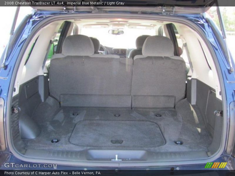 Imperial Blue Metallic / Light Gray 2008 Chevrolet TrailBlazer LT 4x4
