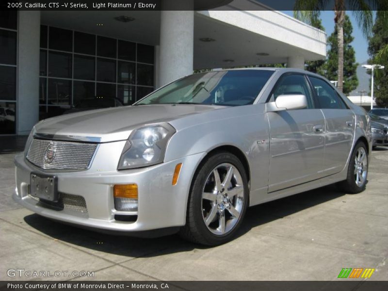 Light Platinum / Ebony 2005 Cadillac CTS -V Series
