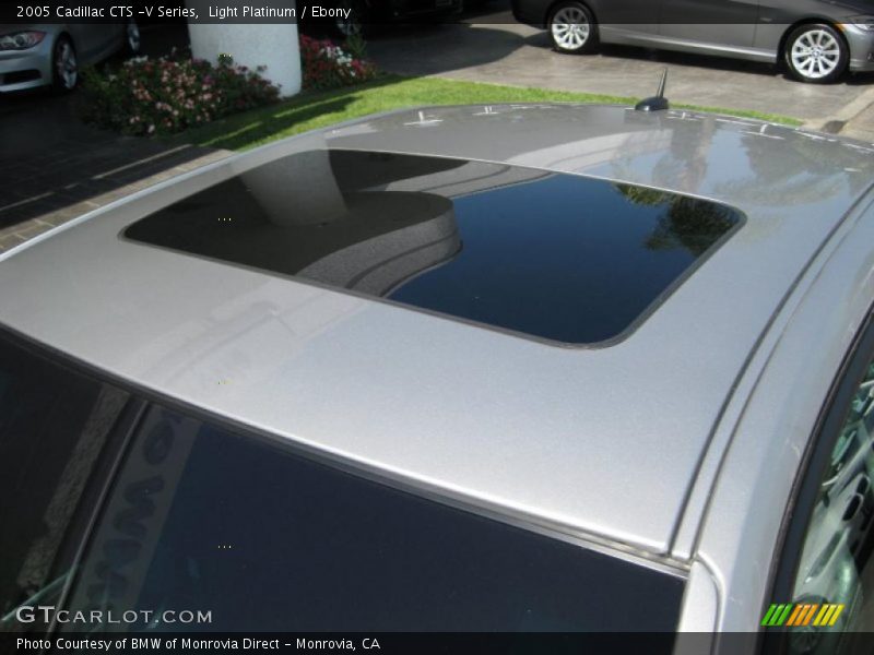 Light Platinum / Ebony 2005 Cadillac CTS -V Series
