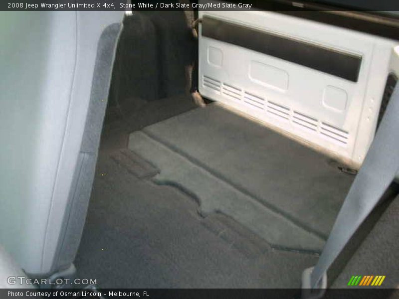 Stone White / Dark Slate Gray/Med Slate Gray 2008 Jeep Wrangler Unlimited X 4x4