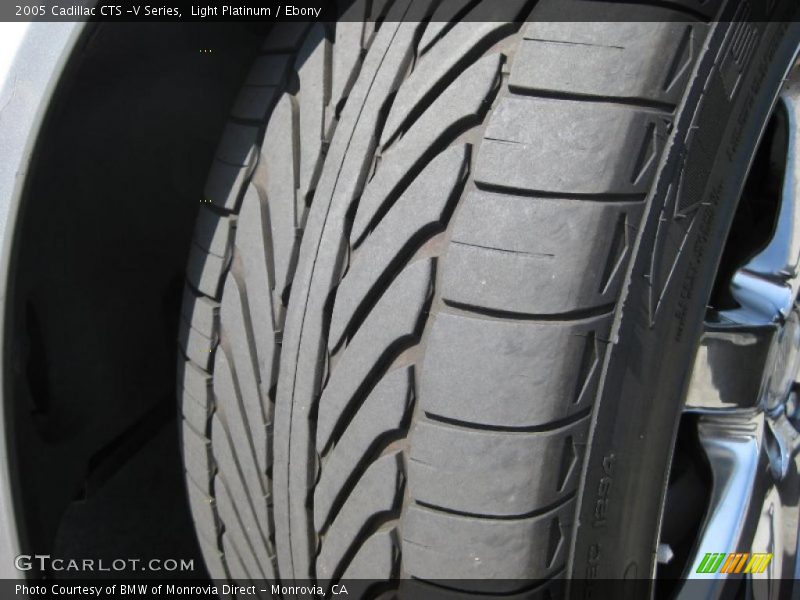 Light Platinum / Ebony 2005 Cadillac CTS -V Series