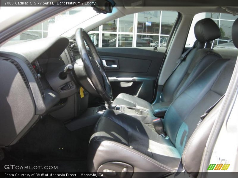  2005 CTS -V Series Ebony Interior