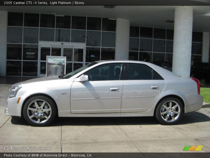 Light Platinum / Ebony 2005 Cadillac CTS -V Series