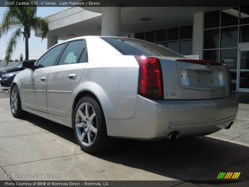 Light Platinum / Ebony 2005 Cadillac CTS -V Series
