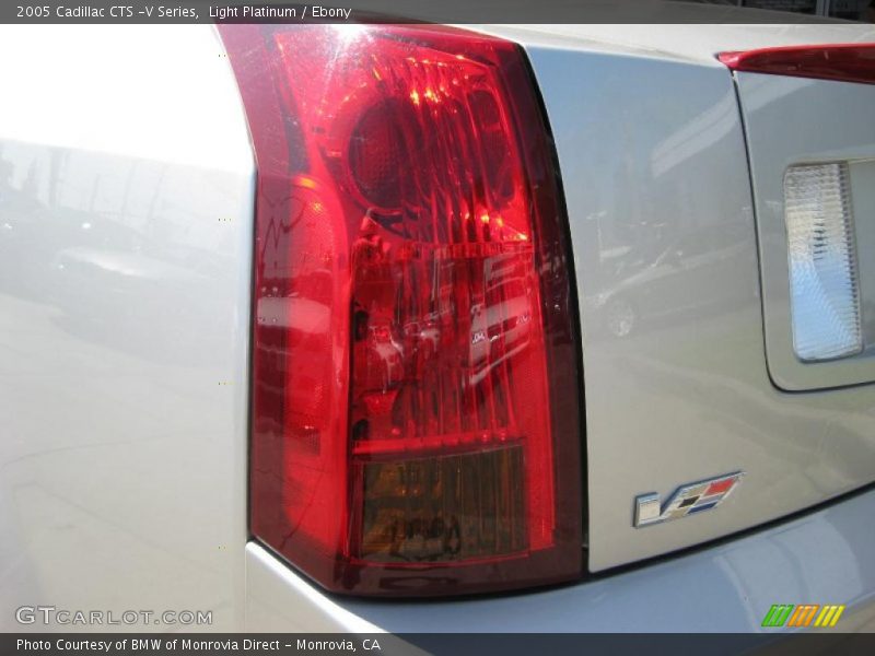 Light Platinum / Ebony 2005 Cadillac CTS -V Series