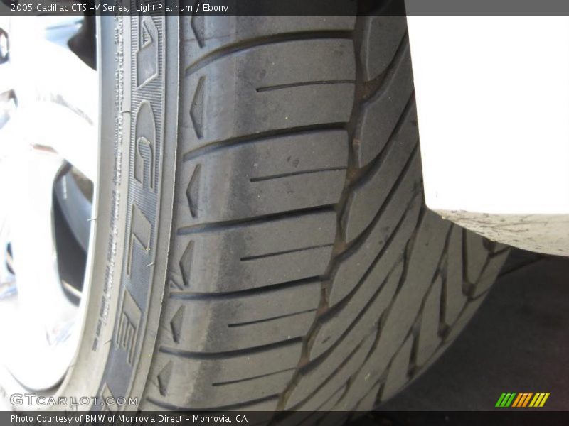 Light Platinum / Ebony 2005 Cadillac CTS -V Series