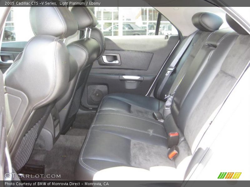  2005 CTS -V Series Ebony Interior