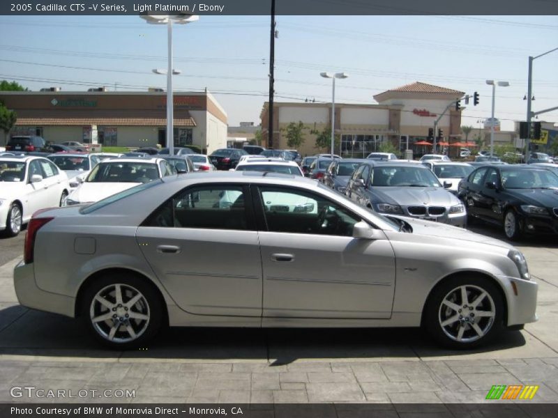 Light Platinum / Ebony 2005 Cadillac CTS -V Series