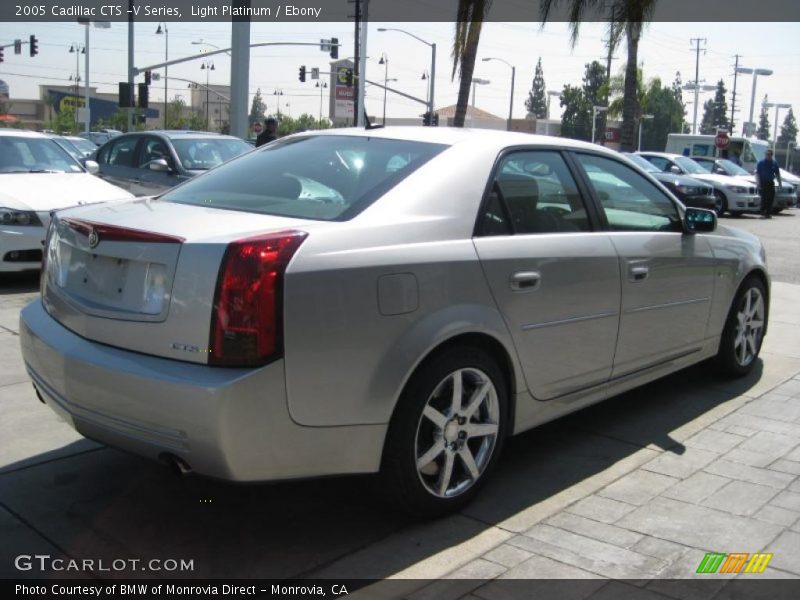 Light Platinum / Ebony 2005 Cadillac CTS -V Series