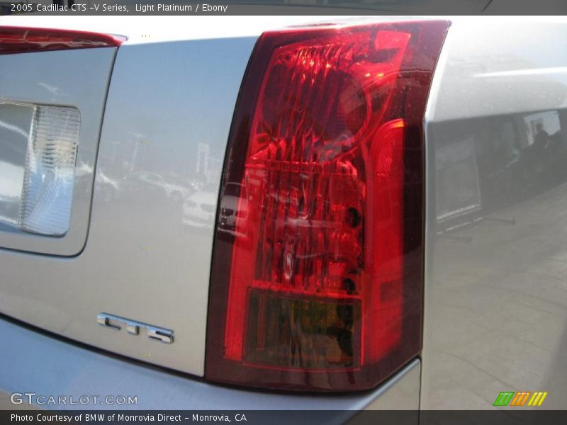 Light Platinum / Ebony 2005 Cadillac CTS -V Series