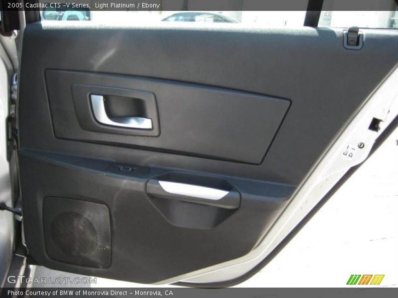 2005 CTS -V Series Ebony Interior
