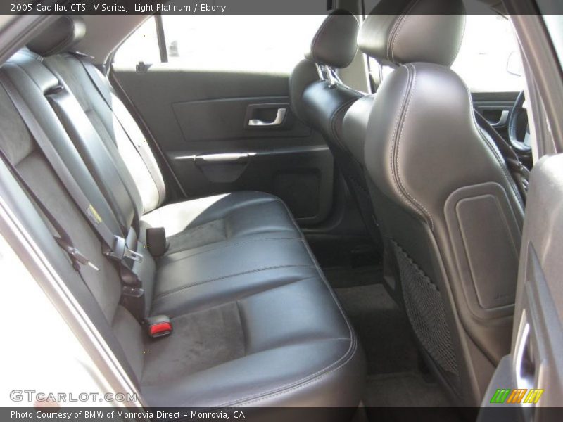  2005 CTS -V Series Ebony Interior