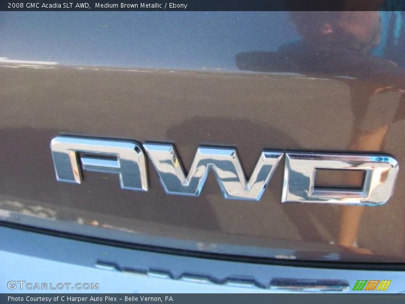 Medium Brown Metallic / Ebony 2008 GMC Acadia SLT AWD