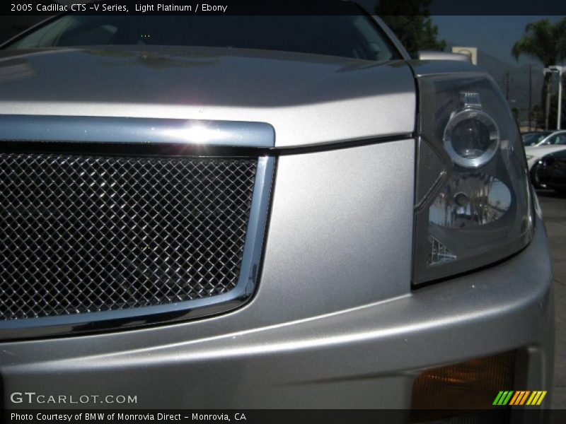 Light Platinum / Ebony 2005 Cadillac CTS -V Series