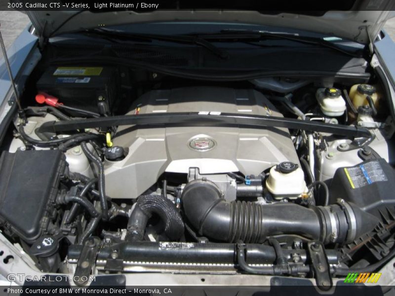 Light Platinum / Ebony 2005 Cadillac CTS -V Series