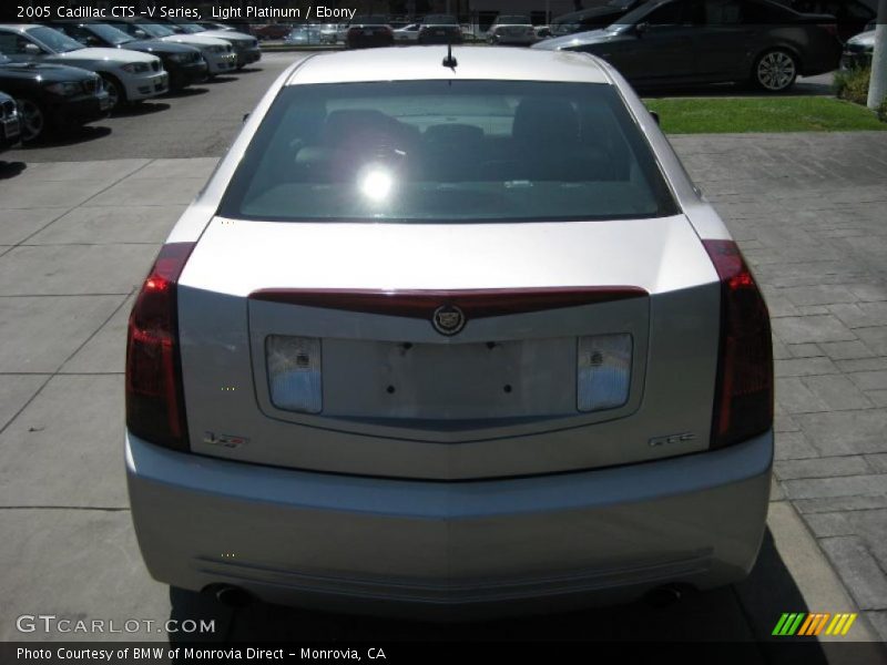 Light Platinum / Ebony 2005 Cadillac CTS -V Series