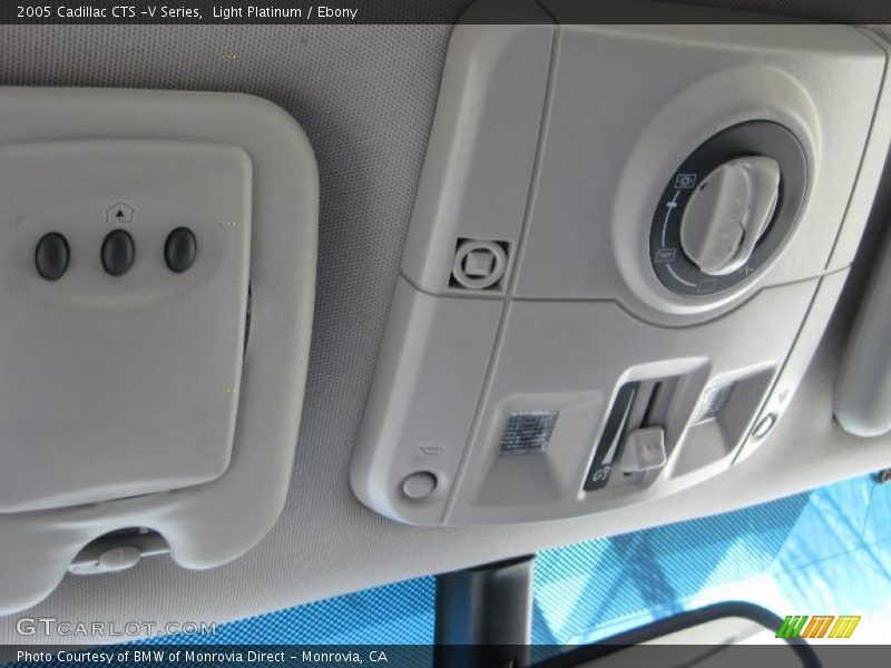 Controls of 2005 CTS -V Series