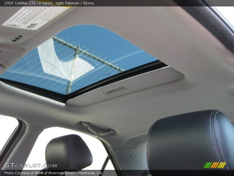 Light Platinum / Ebony 2005 Cadillac CTS -V Series