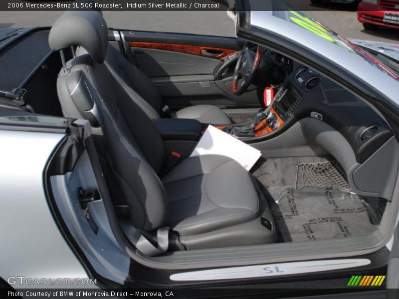 Iridium Silver Metallic / Charcoal 2006 Mercedes-Benz SL 500 Roadster
