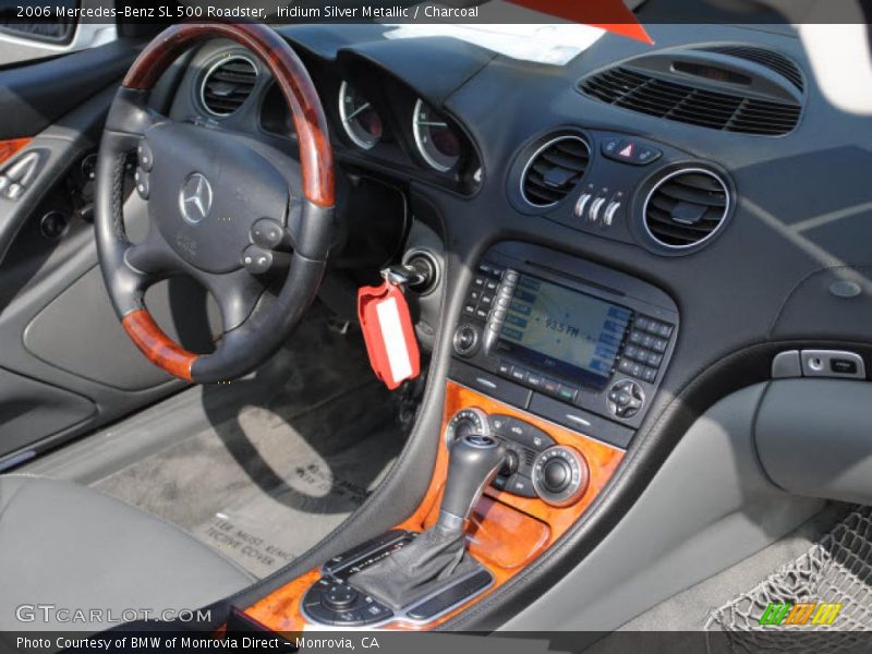 Iridium Silver Metallic / Charcoal 2006 Mercedes-Benz SL 500 Roadster