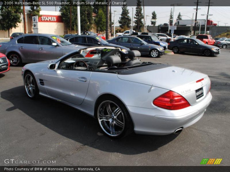 Iridium Silver Metallic / Charcoal 2006 Mercedes-Benz SL 500 Roadster
