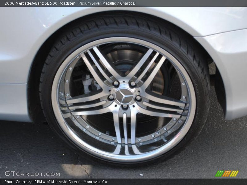 Iridium Silver Metallic / Charcoal 2006 Mercedes-Benz SL 500 Roadster