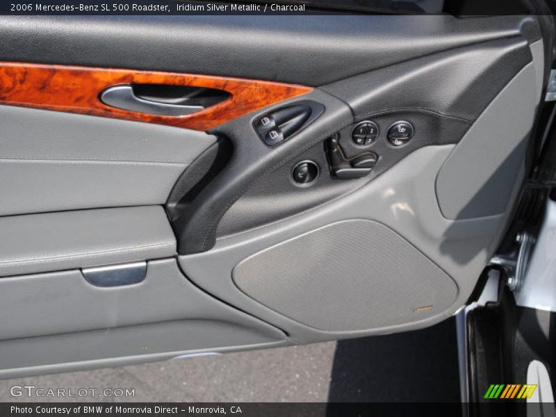 Iridium Silver Metallic / Charcoal 2006 Mercedes-Benz SL 500 Roadster