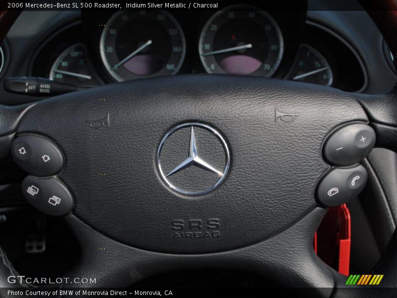 Iridium Silver Metallic / Charcoal 2006 Mercedes-Benz SL 500 Roadster
