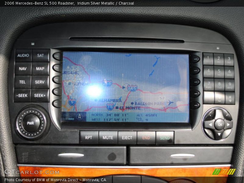 Iridium Silver Metallic / Charcoal 2006 Mercedes-Benz SL 500 Roadster