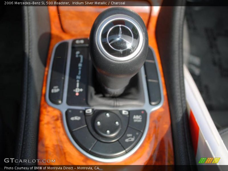 Iridium Silver Metallic / Charcoal 2006 Mercedes-Benz SL 500 Roadster