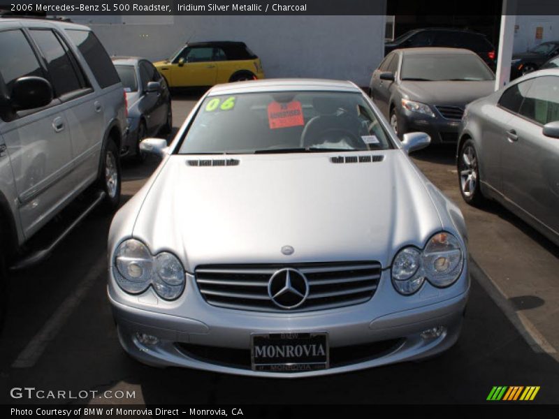 Iridium Silver Metallic / Charcoal 2006 Mercedes-Benz SL 500 Roadster