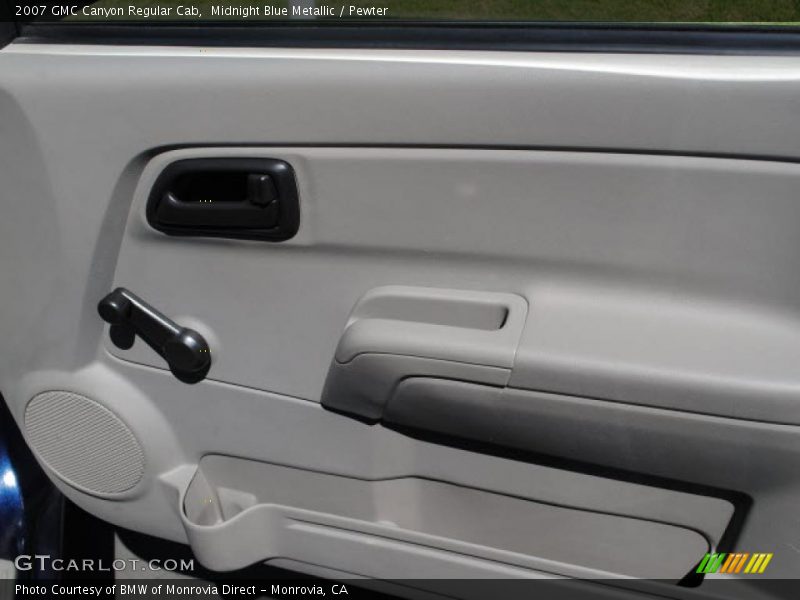  2007 Canyon Regular Cab Pewter Interior