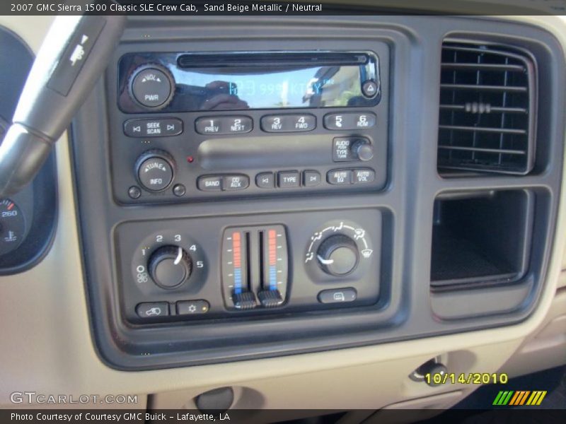 Sand Beige Metallic / Neutral 2007 GMC Sierra 1500 Classic SLE Crew Cab
