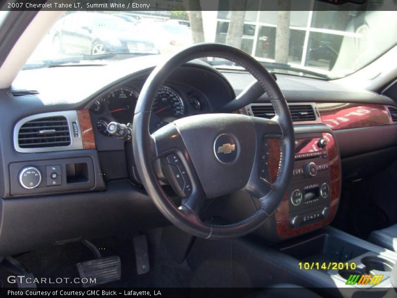 Summit White / Ebony 2007 Chevrolet Tahoe LT