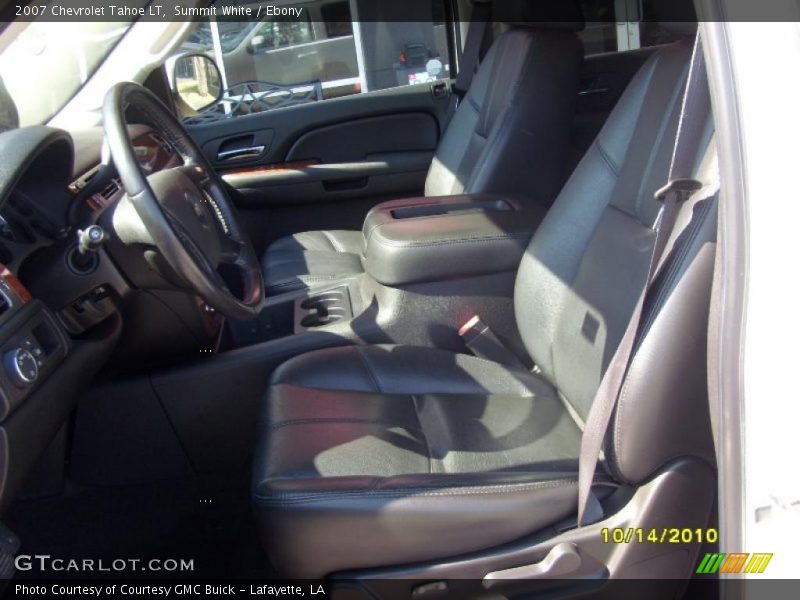 Summit White / Ebony 2007 Chevrolet Tahoe LT